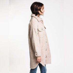 American Eagle oversized teddy jacket